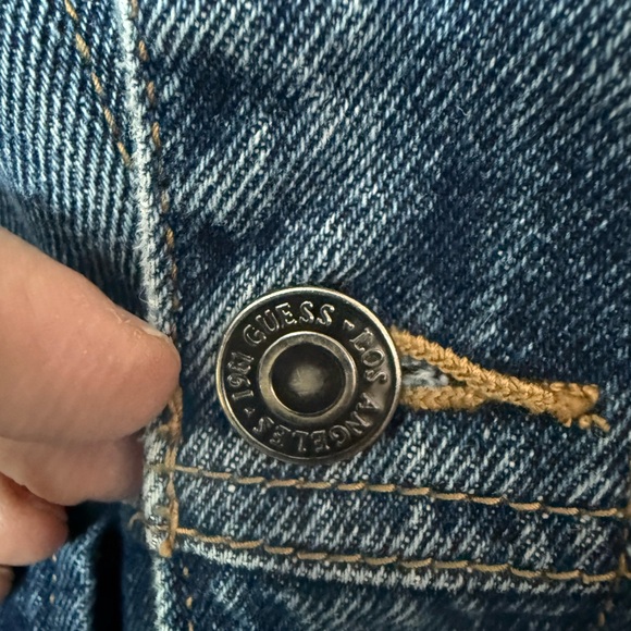 Guess Blue Denim women’s Jean Jacket - Picture 3 of 9